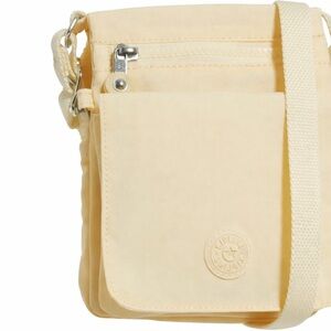 Kipling Lightweight Nylon Travel Crossbody- Banana